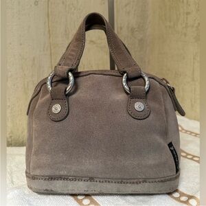 Armani Jeans Vintage Suede Mini Handbag